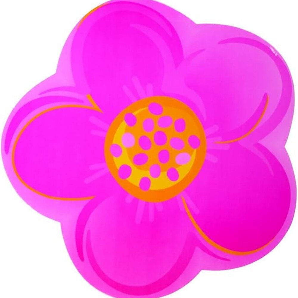 Pack of 3 decorative shaped cake platters pink flower Wilton